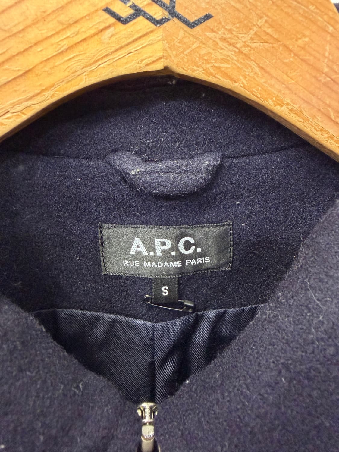 매장판정품) APC 아페쎄 남성 항공점퍼 블루종 자켓 S 상품이미지6