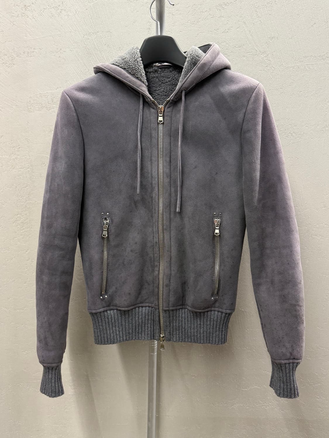 Eleventy 일레븐티 리얼레더 무스탕 후드집업 48 상품이미지2