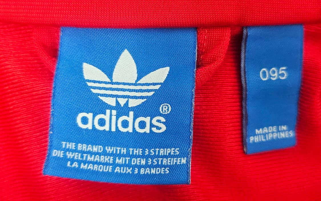 (90~95) ☆초대장급☆ 아디다스 파이어버드 백로고 [빨흰] 트랙탑져지 상품이미지2