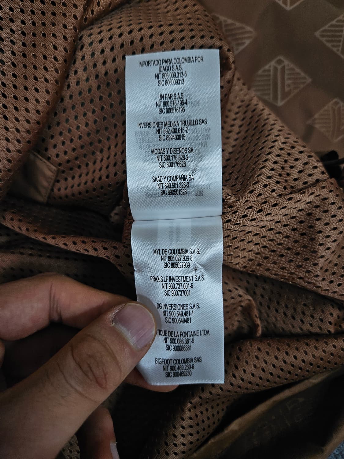 라코스테 모노그램 블루종(급처) 상품이미지9