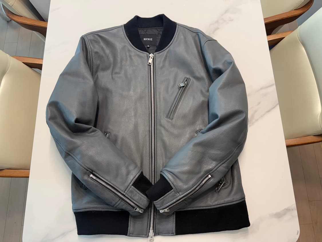 RUCKUZ 천연소가죽 자켓 XL(100-105) 정품 상품이미지2