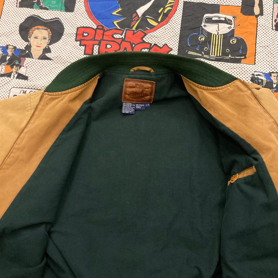 90s 폴로 랄프로렌 스포츠맨 블루종 자켓 상품이미지5