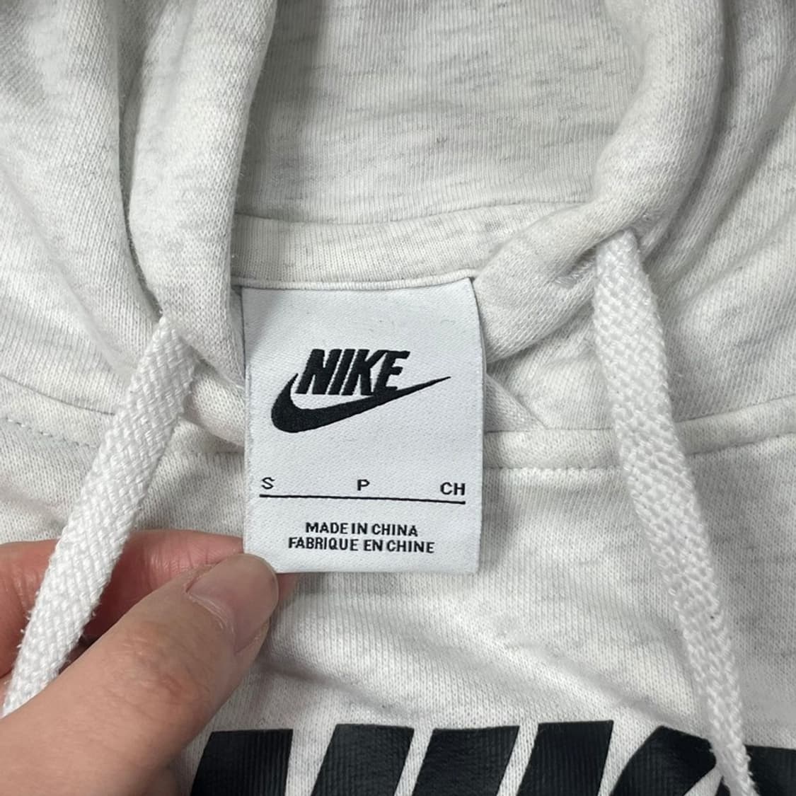 나이키 로고 크롭후드티 v0069 상품이미지5