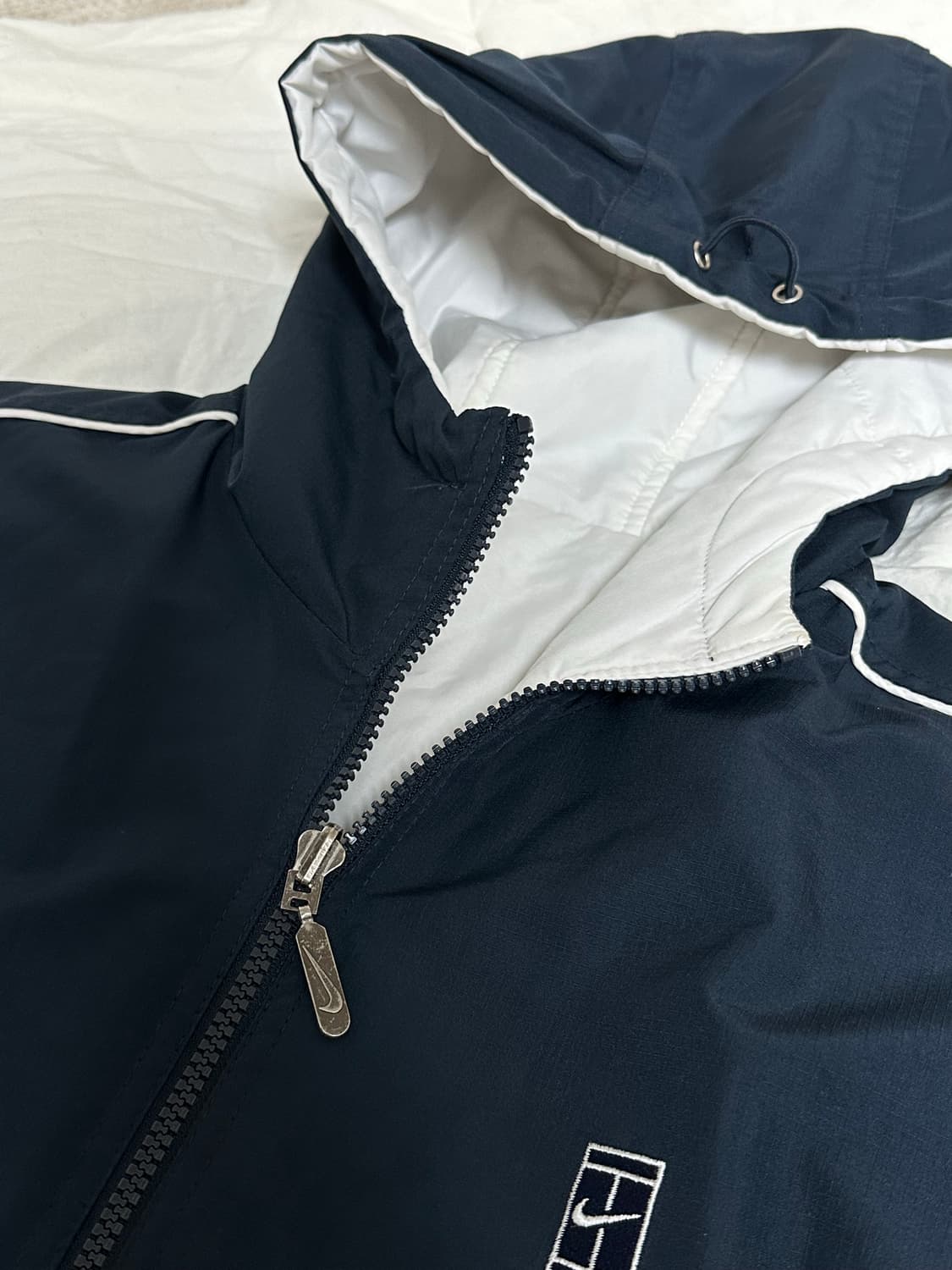 00s 나이키 테니스라인 리버시블 점퍼 라지 상품이미지6