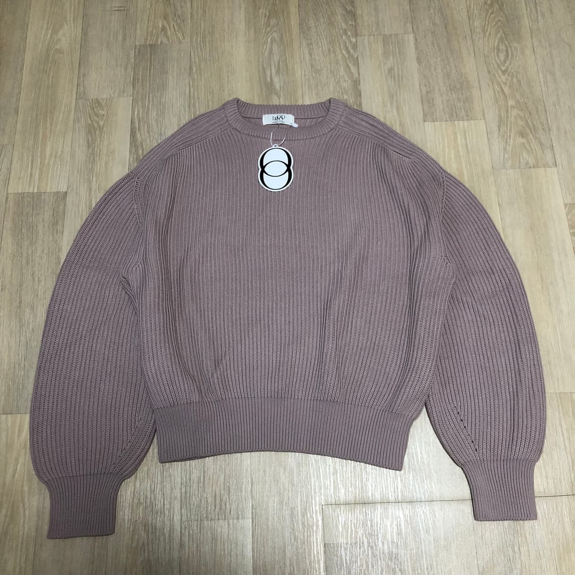 (48) 새상품 엘무드 LMOOD 브룩 니트 브리티시 핑크 상품이미지1