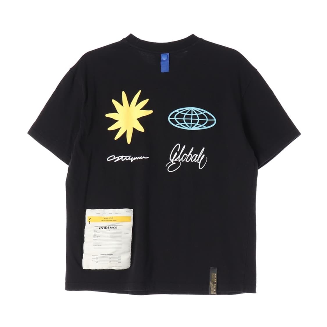 스티그마 블랙 아트웍 그래픽 프린팅 반팔티 M 상품이미지2