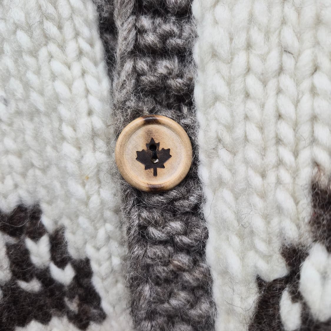 코위찬 울 니트 집업 남성 L 상품이미지3