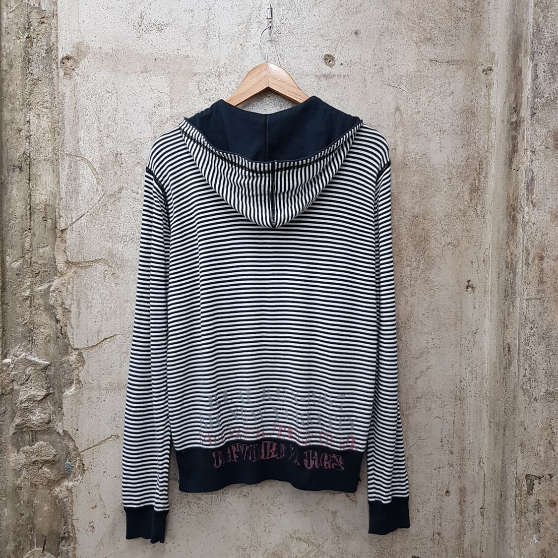 폴로 진 컴퍼니 스트라이프 니트 후드 집업 L사이즈 상품이미지2