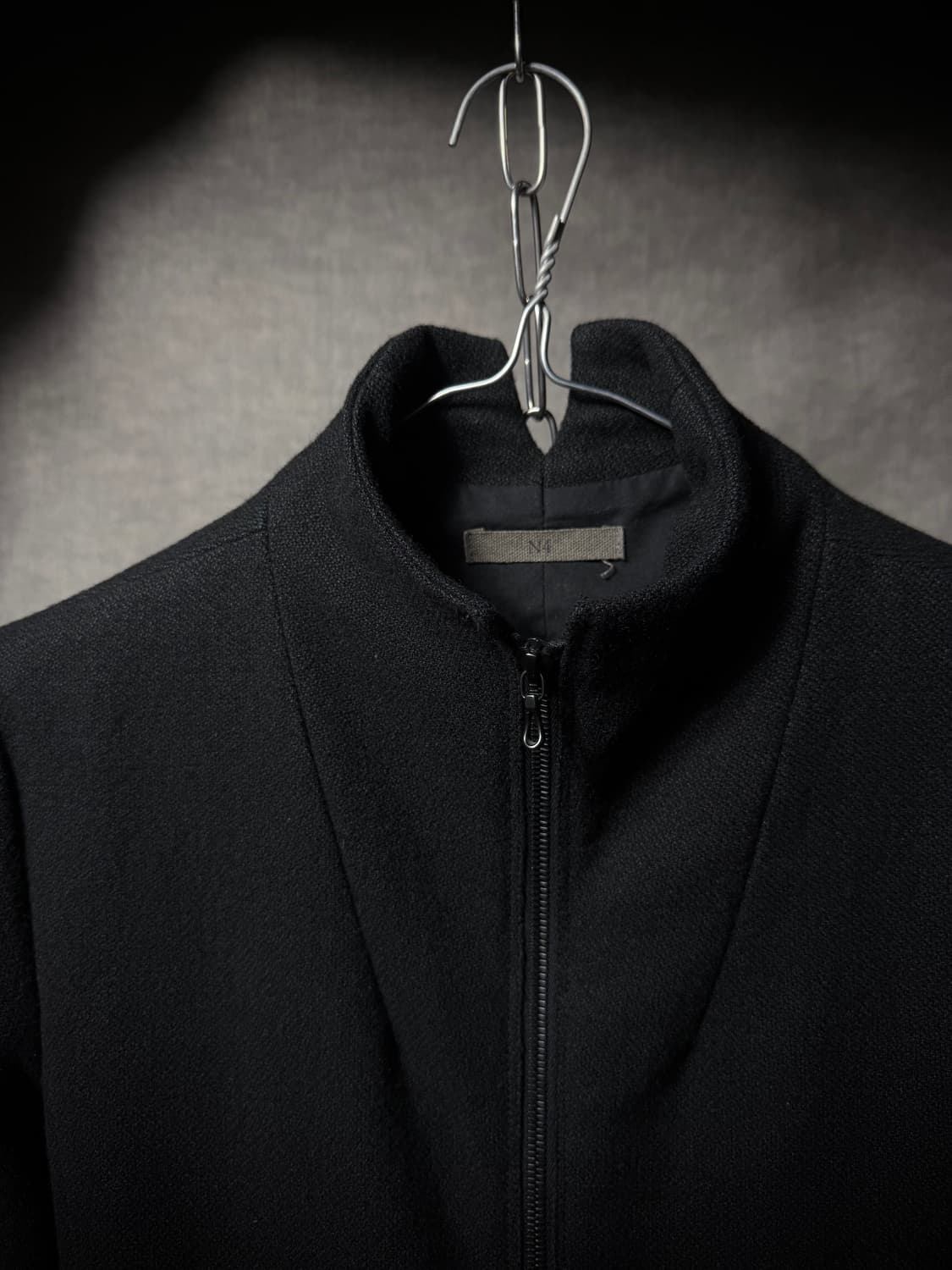 N4 Hemp Wool Stand Collar Zip Jacket  상품이미지5