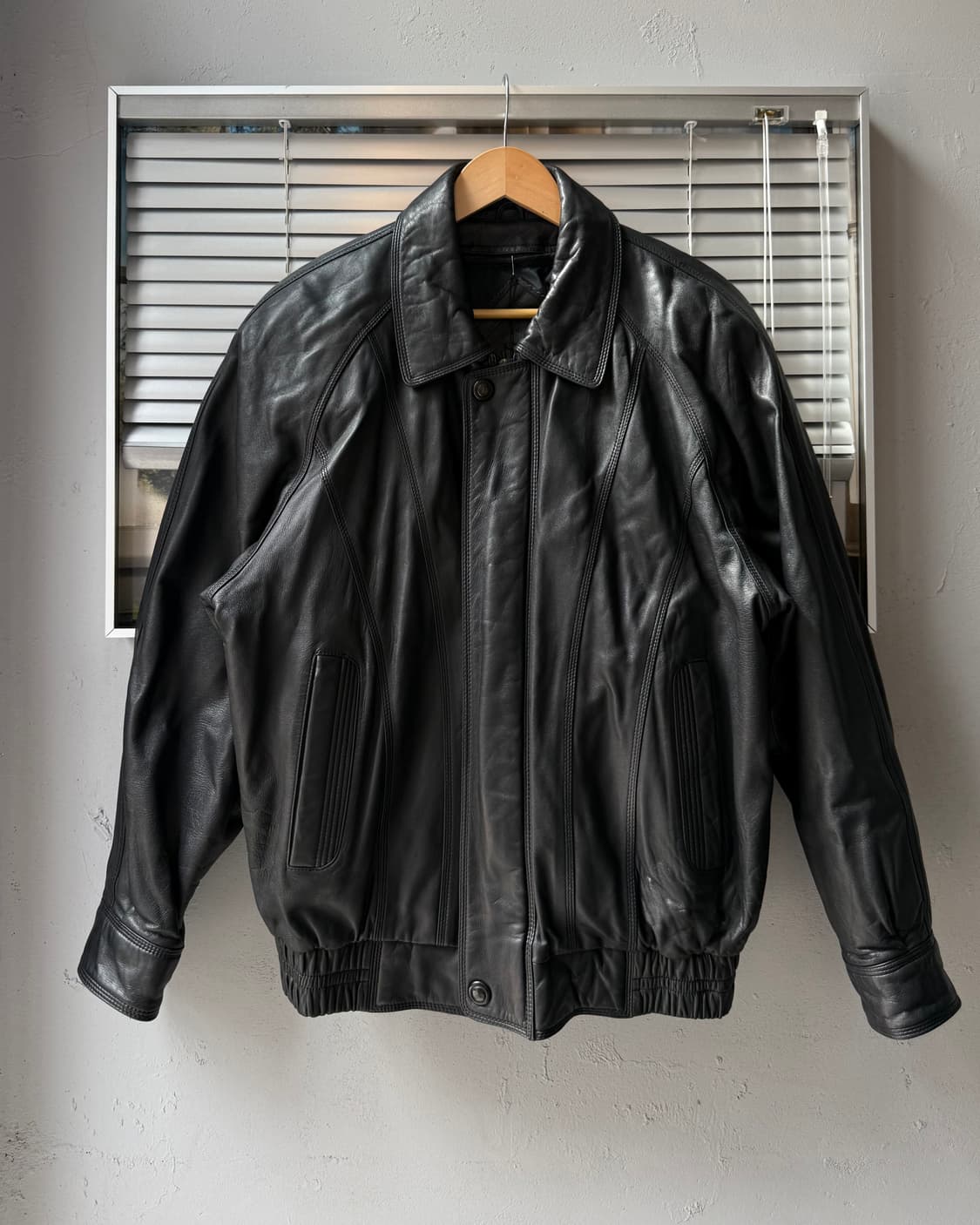 Indian 90s lambskin bomber jacket 상품이미지1