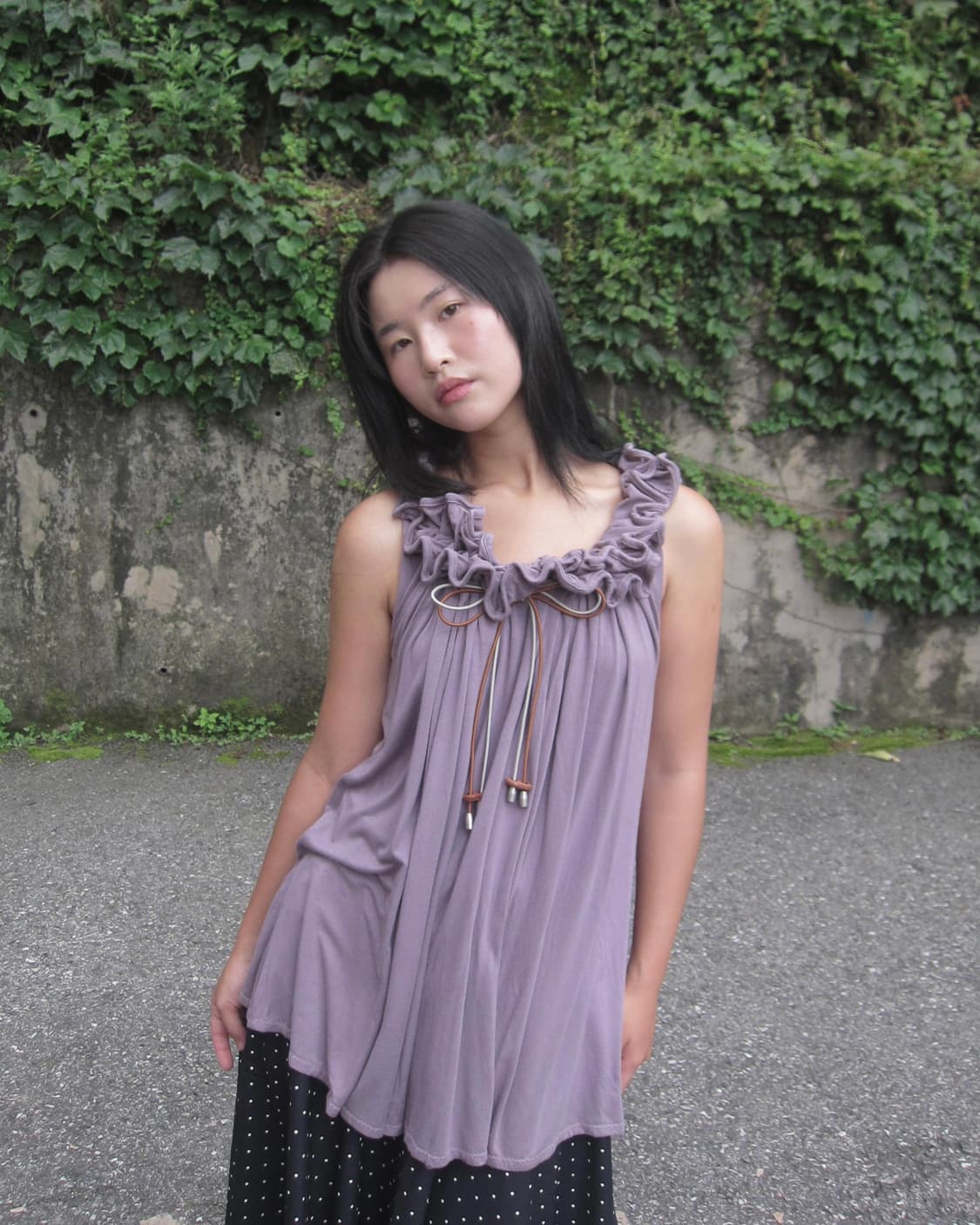 vintage pleated sleeveless 상품이미지5