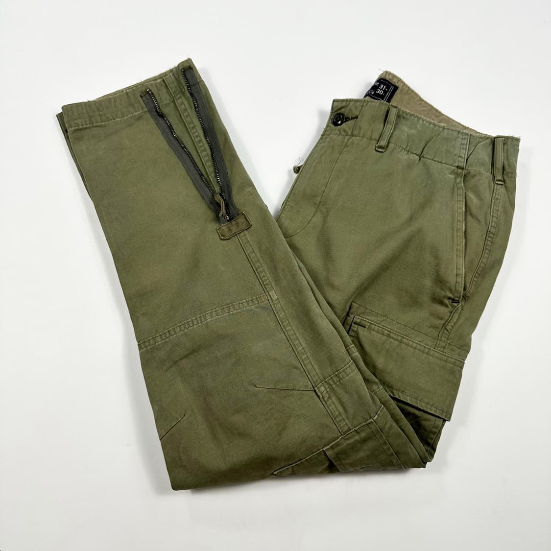 31 아베크롬비 og y2k 카고팬츠 카키 상품이미지1
