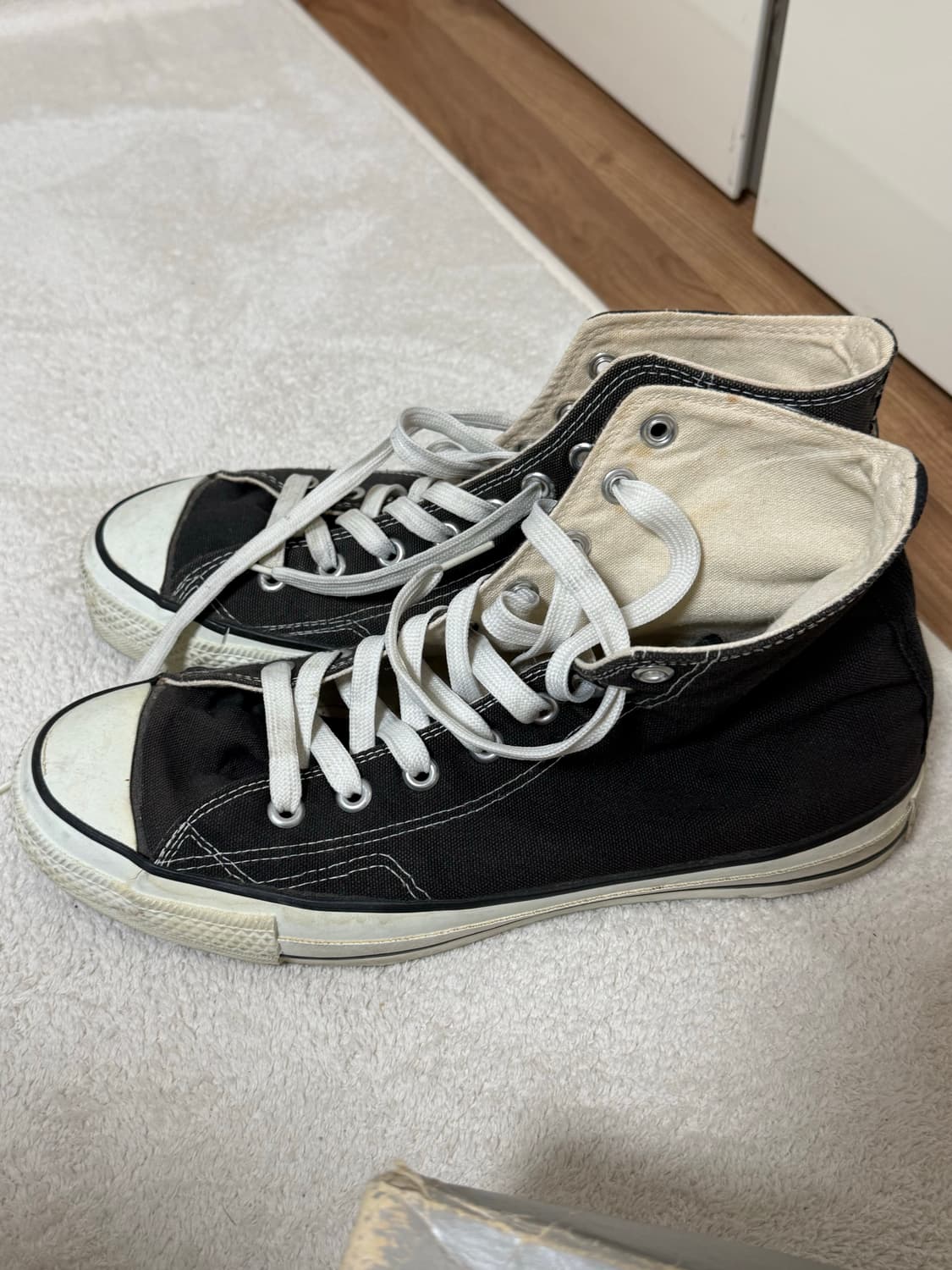 80s 빈티지컨버스 블랙 상품이미지4