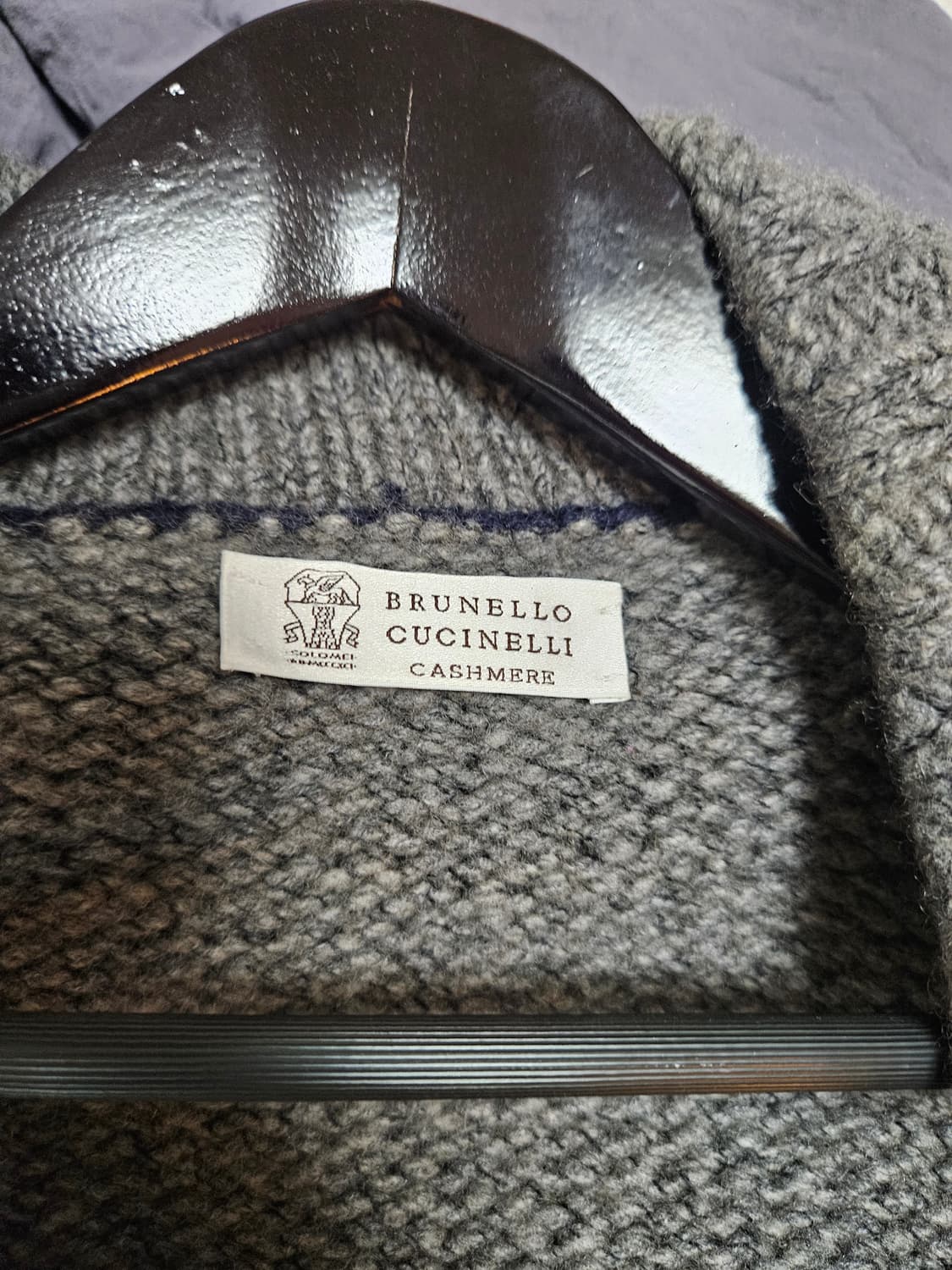 [54] 브루넬로쿠치넬리 헤비 캐시미어 100% 집업 상품이미지3