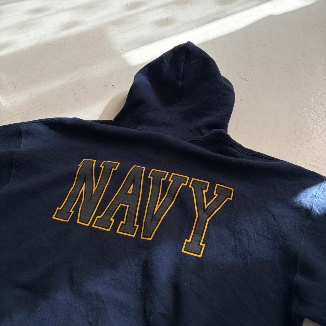 US NAVY USA OG 빈티지 후드티 XL 상품이미지8