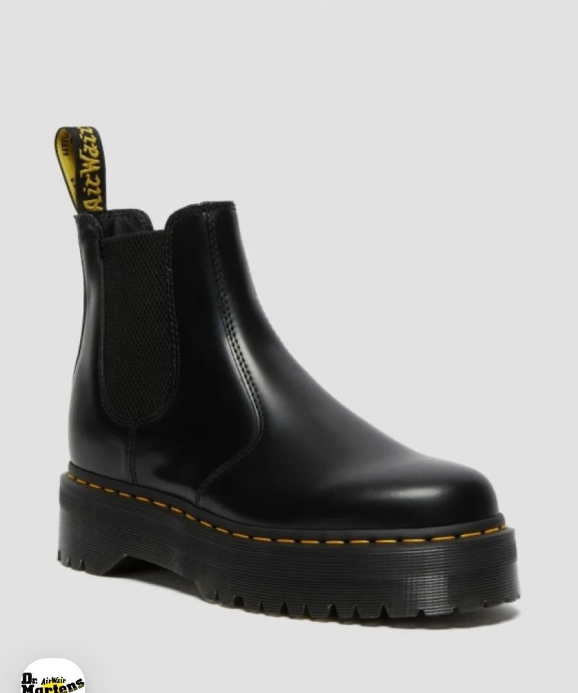 닥터마틴 2976 쿼드 블랙 폴리시드 스무스 230 상품이미지1