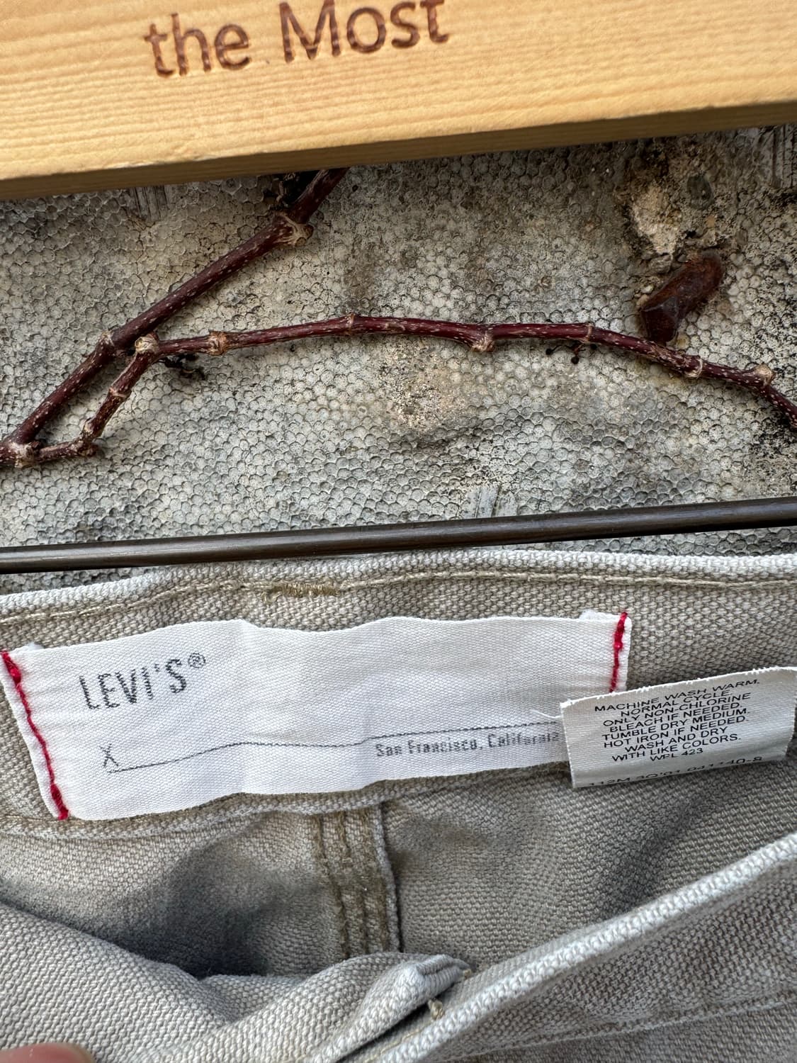 00s 리바이스 빈티지 싱글니 카펜터 워크 팬츠 상품이미지7