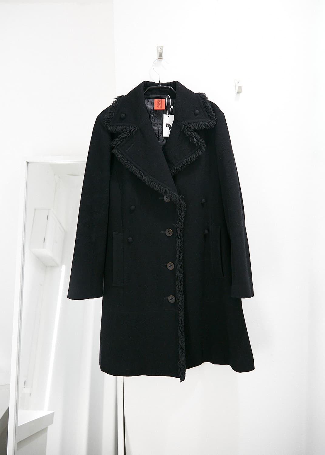 HaaT Issey Miyake Fringe Trim Coat 상품이미지1