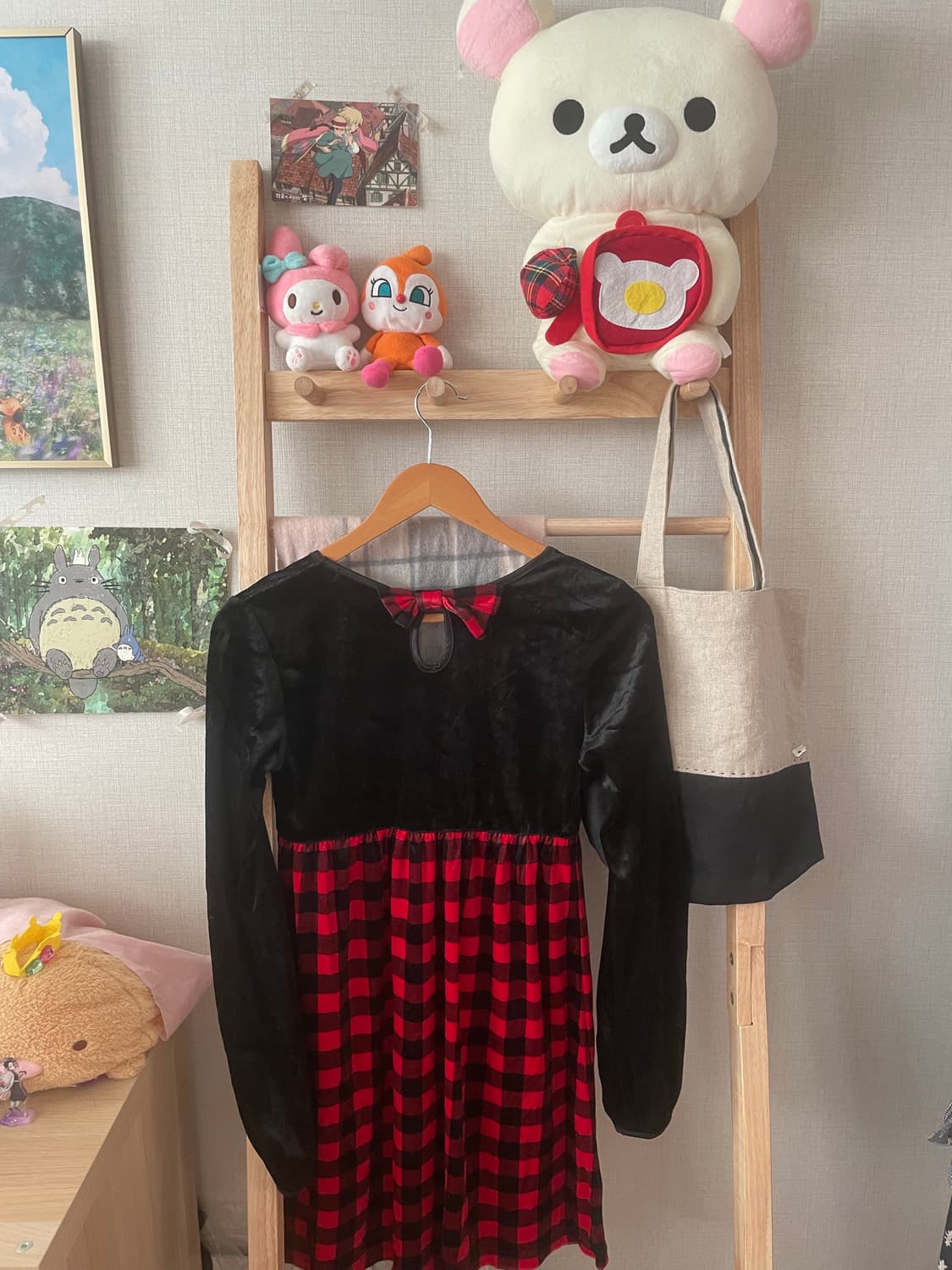 모리걸 빈티지 캐캐체 아무 블라우스 🖤♥️🎀 상품이미지2