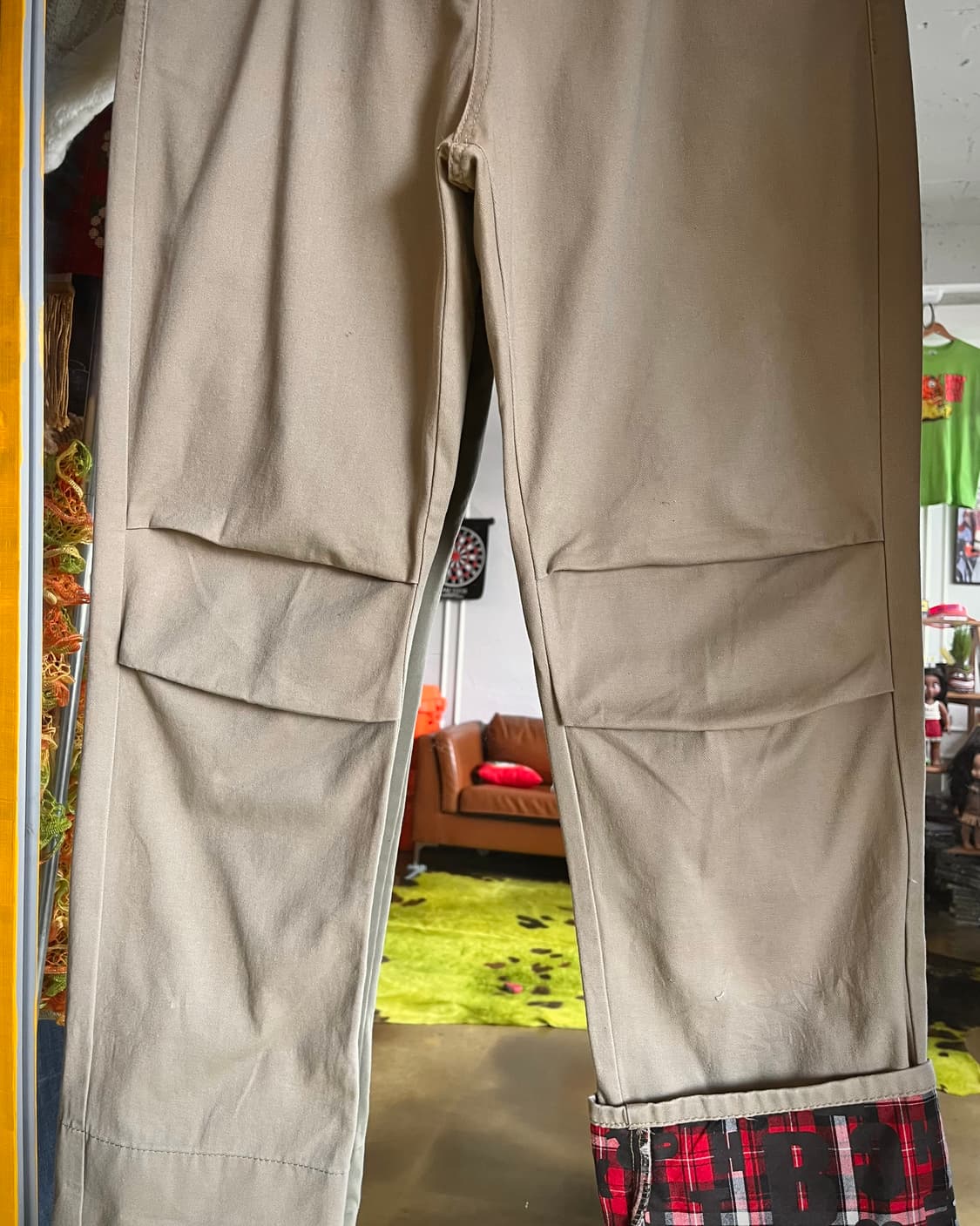 Japanese Vintage Check Docking Pants 상품이미지5