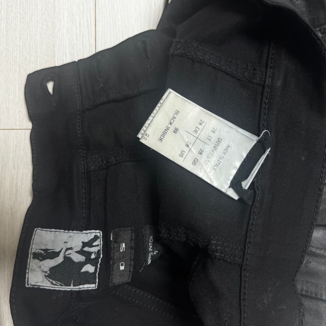 릭오웬스 멤피스 코팅 팬츠 상품이미지4