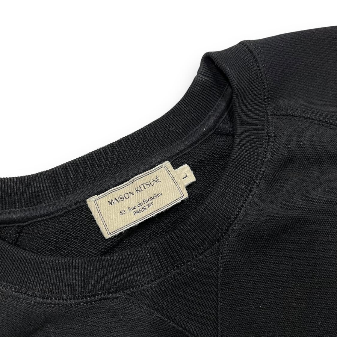 메종키츠네 파리지앵 로고 다크 맨투맨 상품이미지4