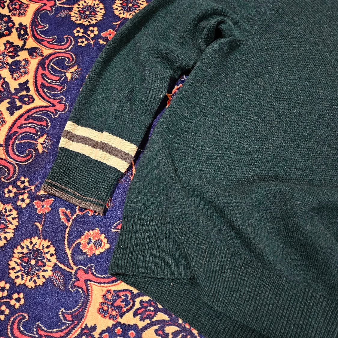 헤지스(Hazzys) Wool 100% 브이넥 니트 스웨터 XL 상품이미지4