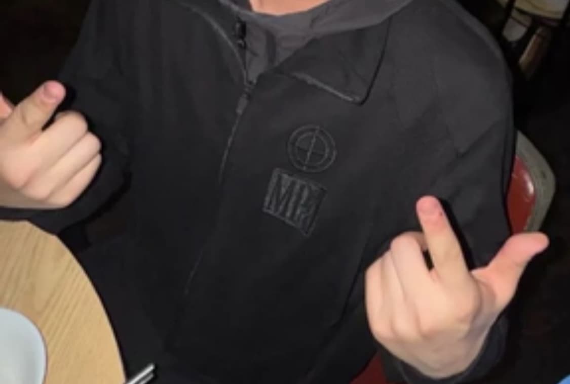 플라스틱프로덕트 contrast zipped jacket 상품이미지4