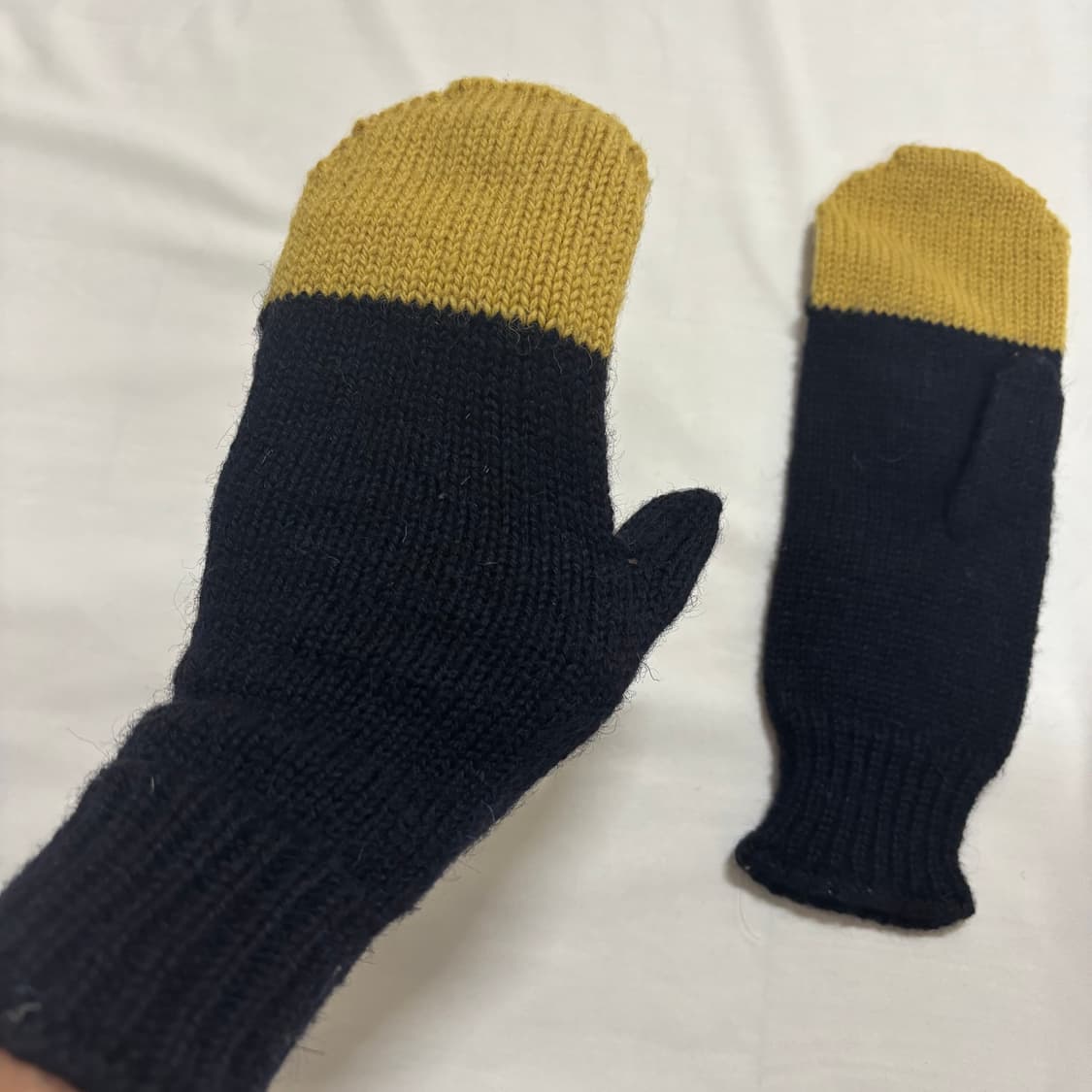 MHL 니트 벙어리 장갑 상품이미지3