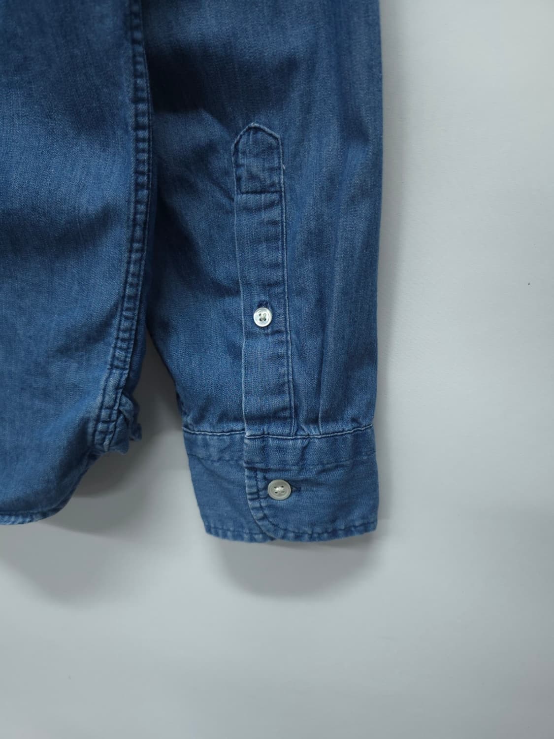 리바이스Levi's 화이트탭 데님셔츠 (남성M) 상품이미지7