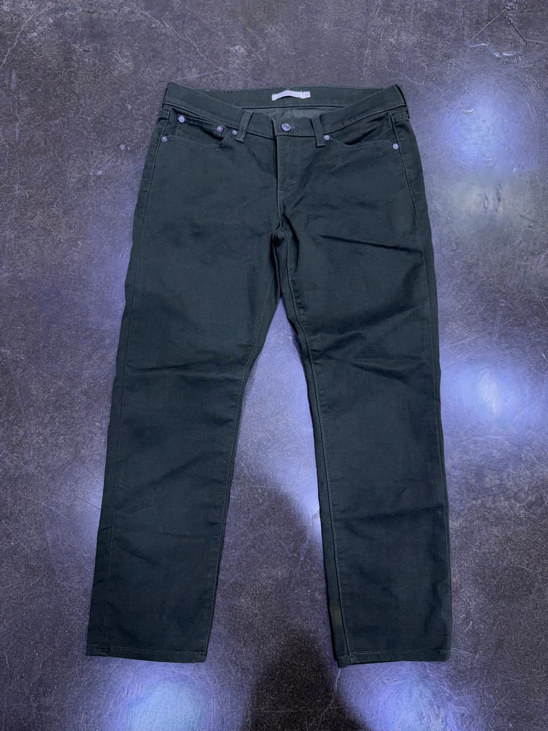 리바이스 보이프렌드핏 코튼팬츠 올리브 카키 28 상품이미지1