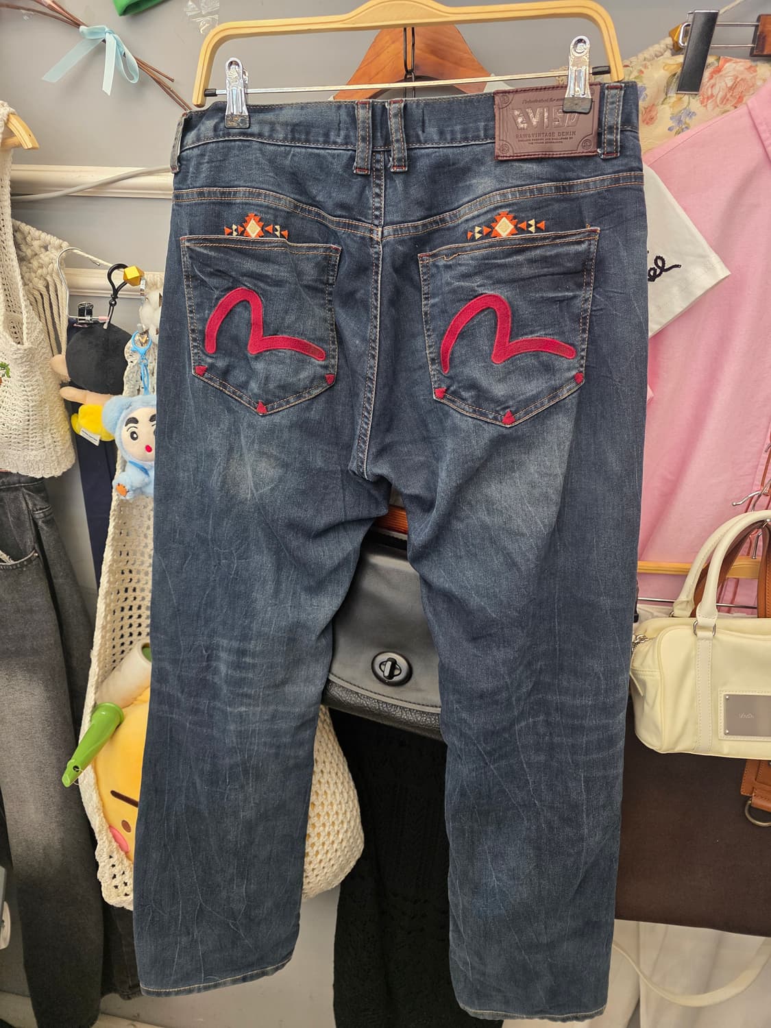 에비수 시그니처 워크 데님 팬츠 34 상품이미지2