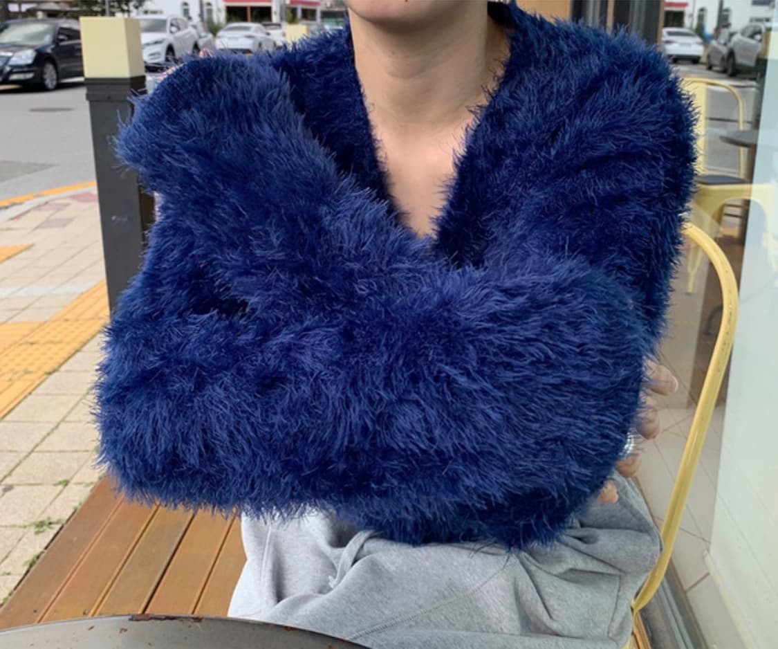 bushy cardigan 상품이미지2