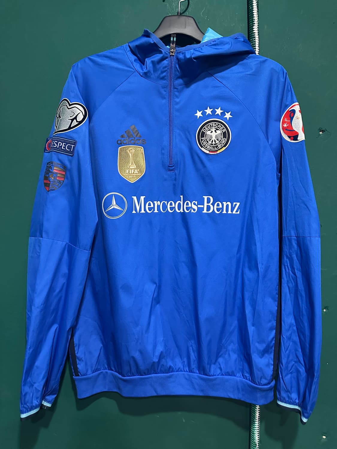 아디다스 독일 국대 반집업 바람막이100 상품이미지1