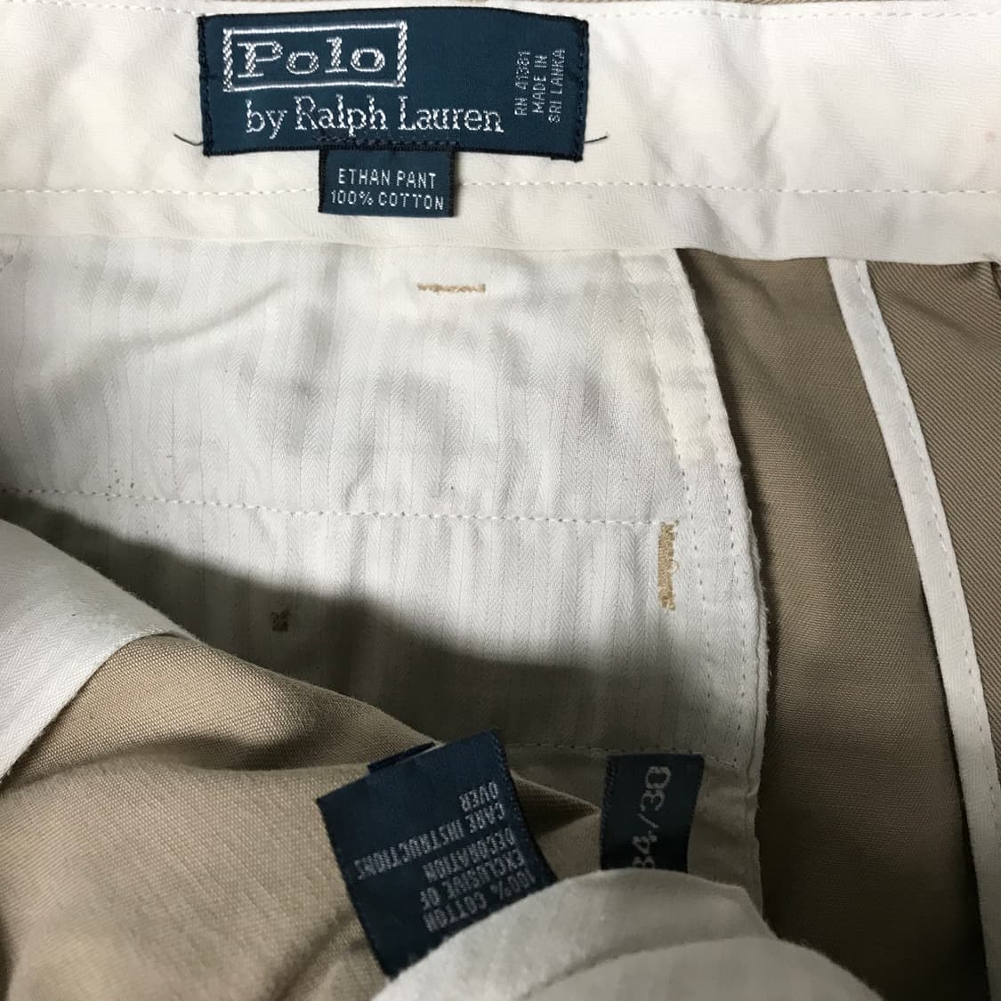 폴로 랄프로렌 베이지 치노 팬츠 34/30 상품이미지6
