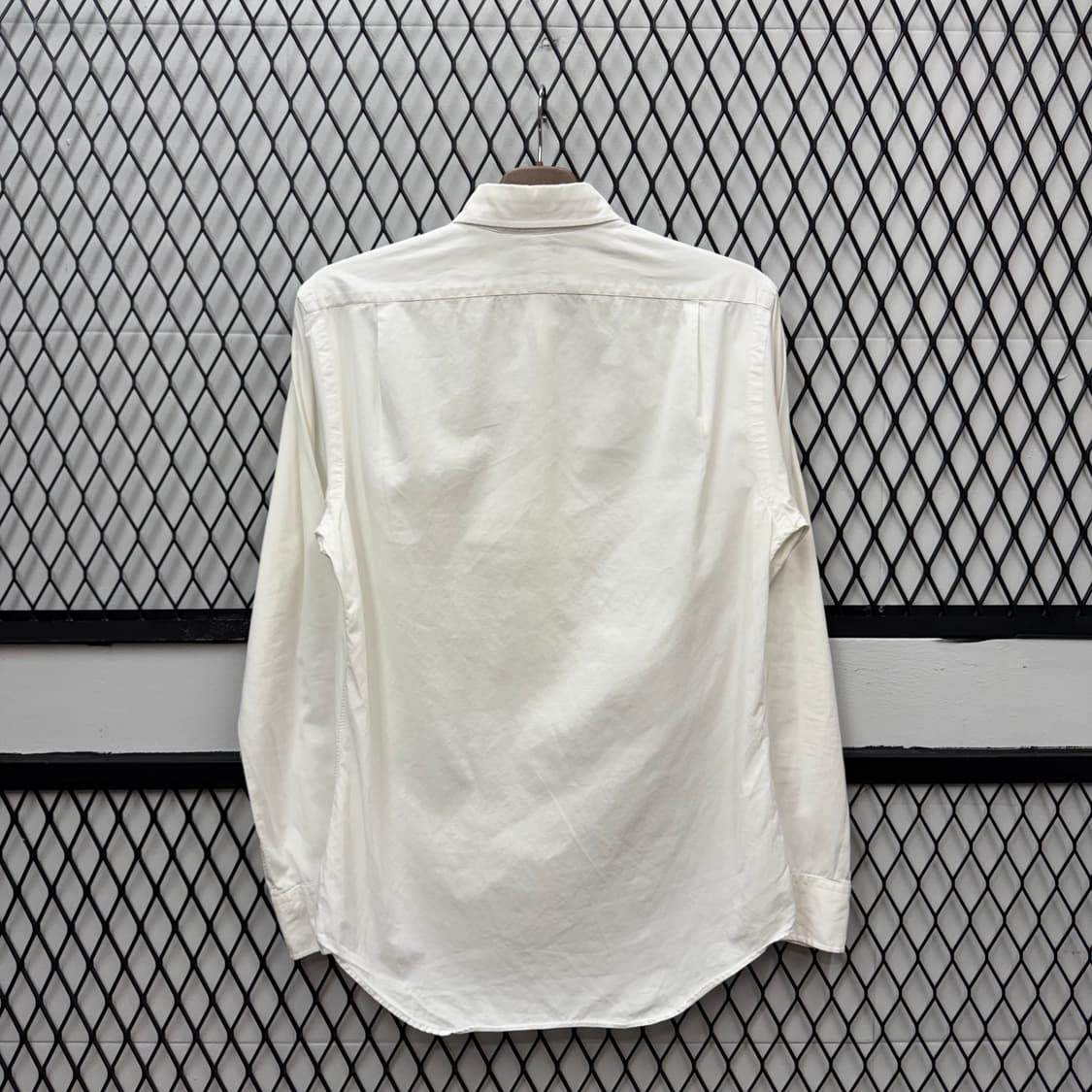 폴로 랄프로렌 솔리드 긴팔 셔츠 멀티포니 포인트 화이트 상품이미지2