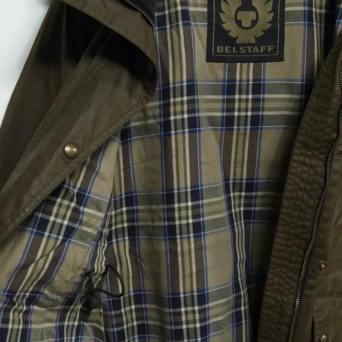 여성55)Belstaff 벨스타프 왁스 자켓 (후드형) 상품이미지7