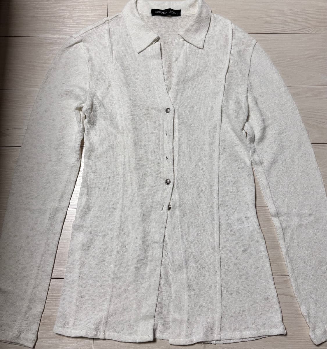 보헤미안서울 코튼 셔츠 상품이미지2