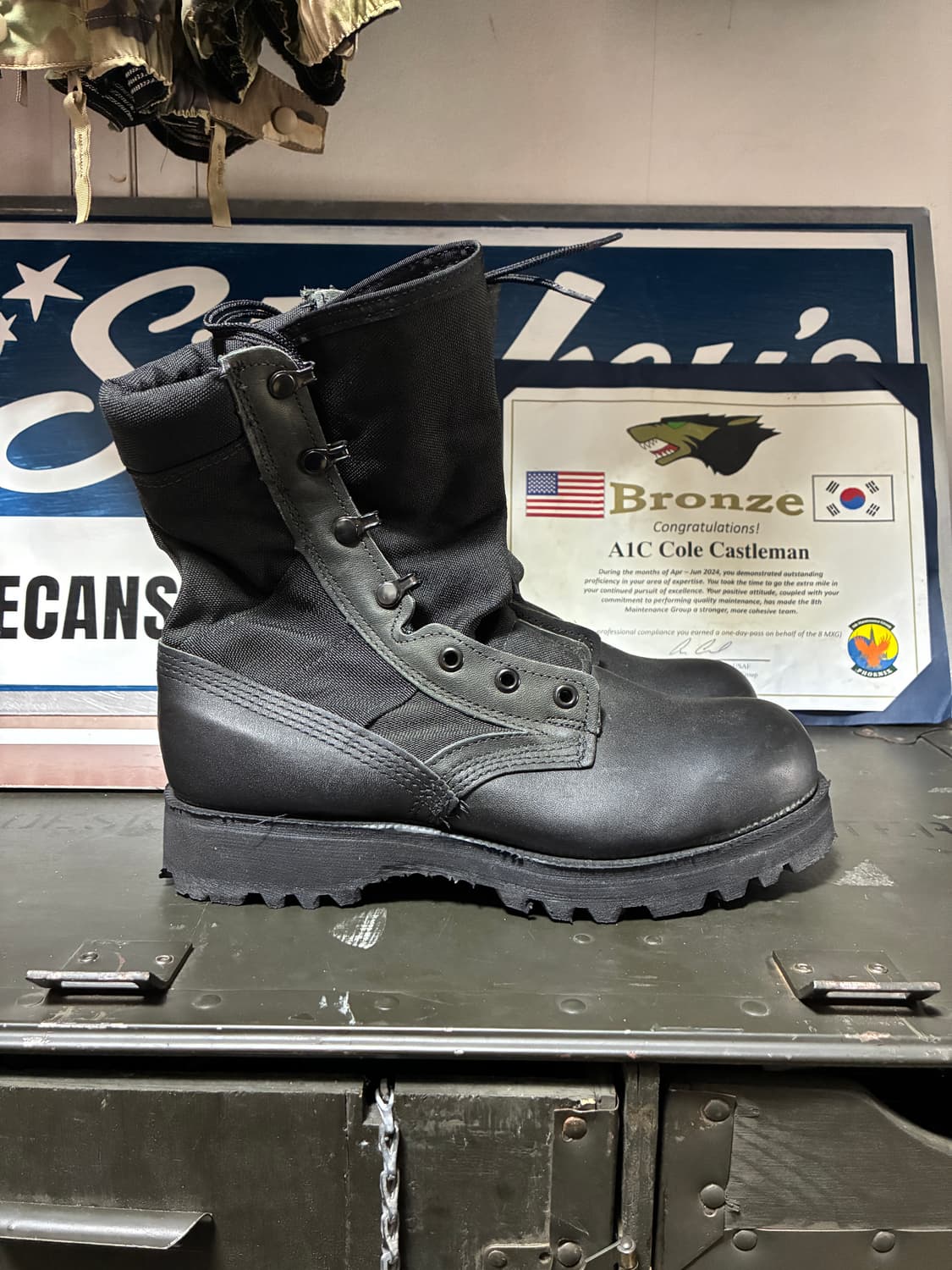 미군 군화 베르빌 (250mm)/ 작업화 안전화 스틸토 상품이미지4