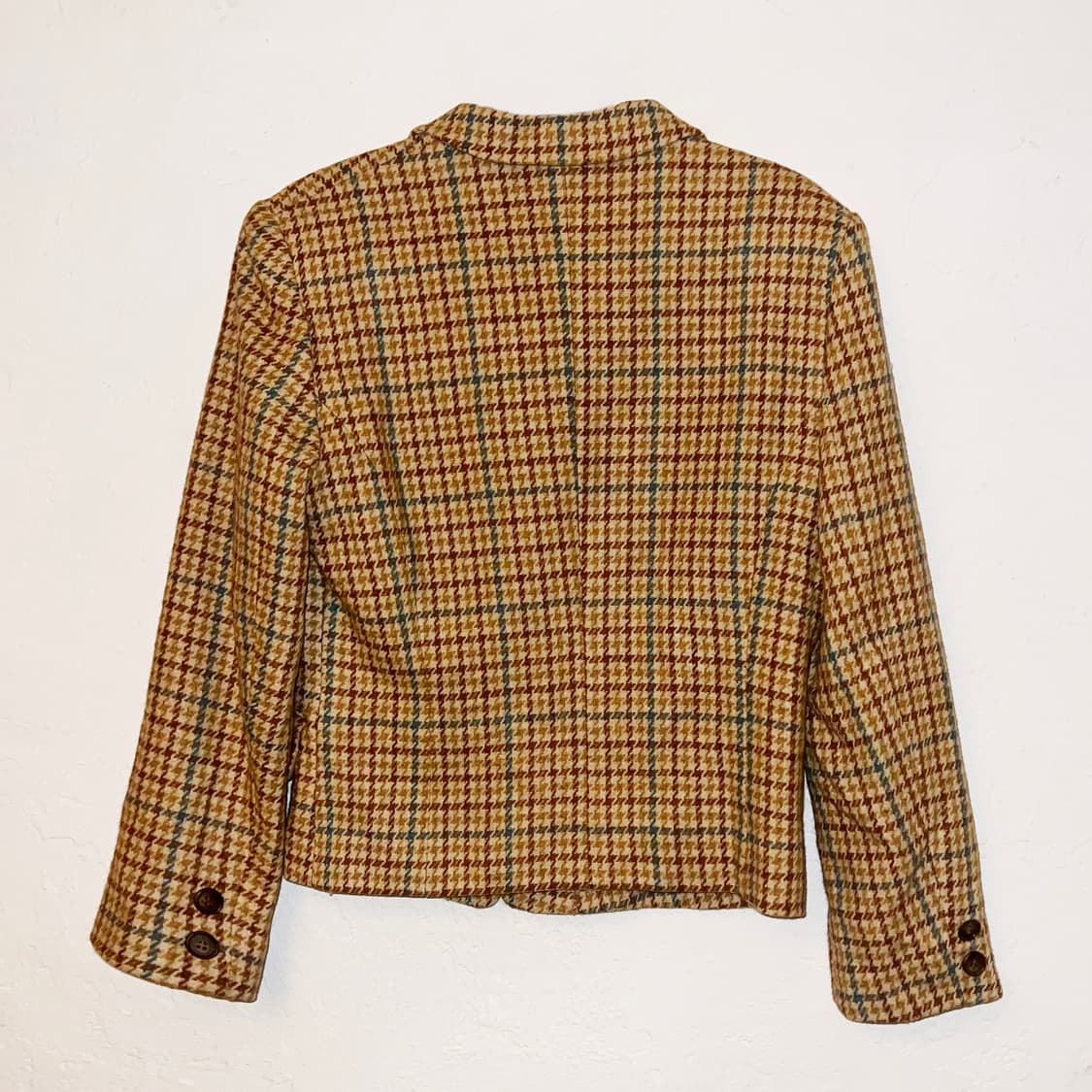 울80% 체크 포멀 자켓 상품이미지2