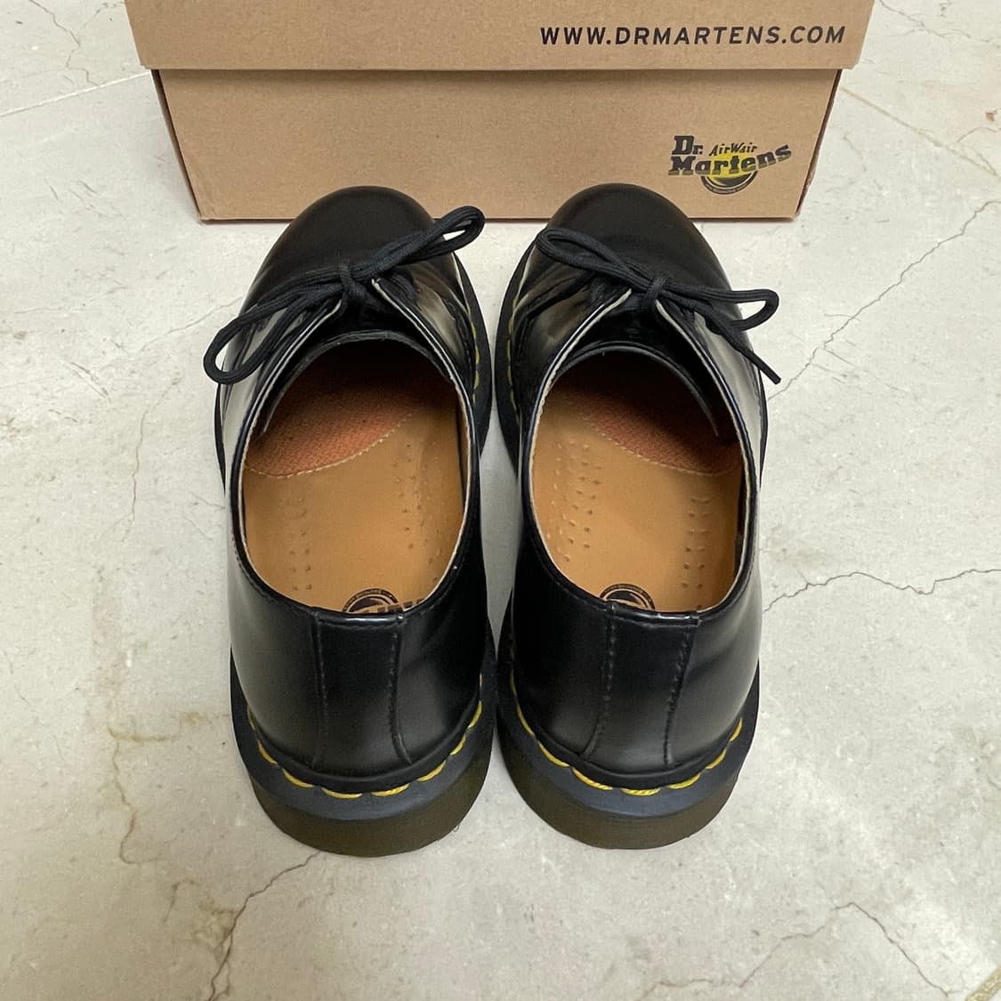 (240)닥터마틴 1461 스무스 블랙 uk5 상품이미지4