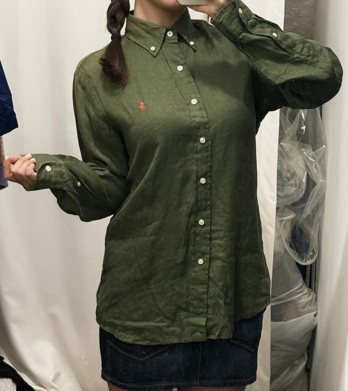 카키폴로셔츠 상품이미지1