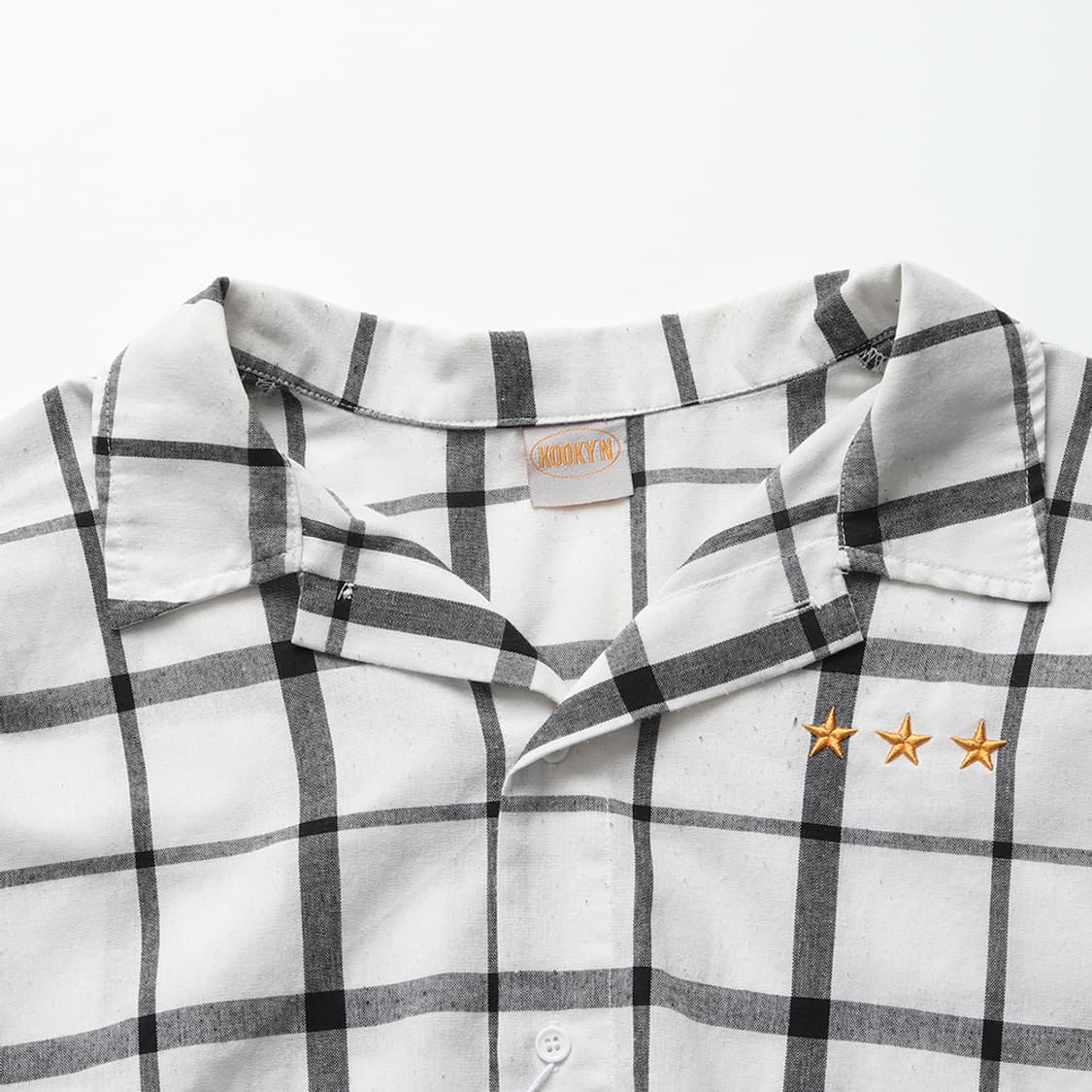 WHO'S WHO gallery Star Embroidered Shirt 상품이미지7
