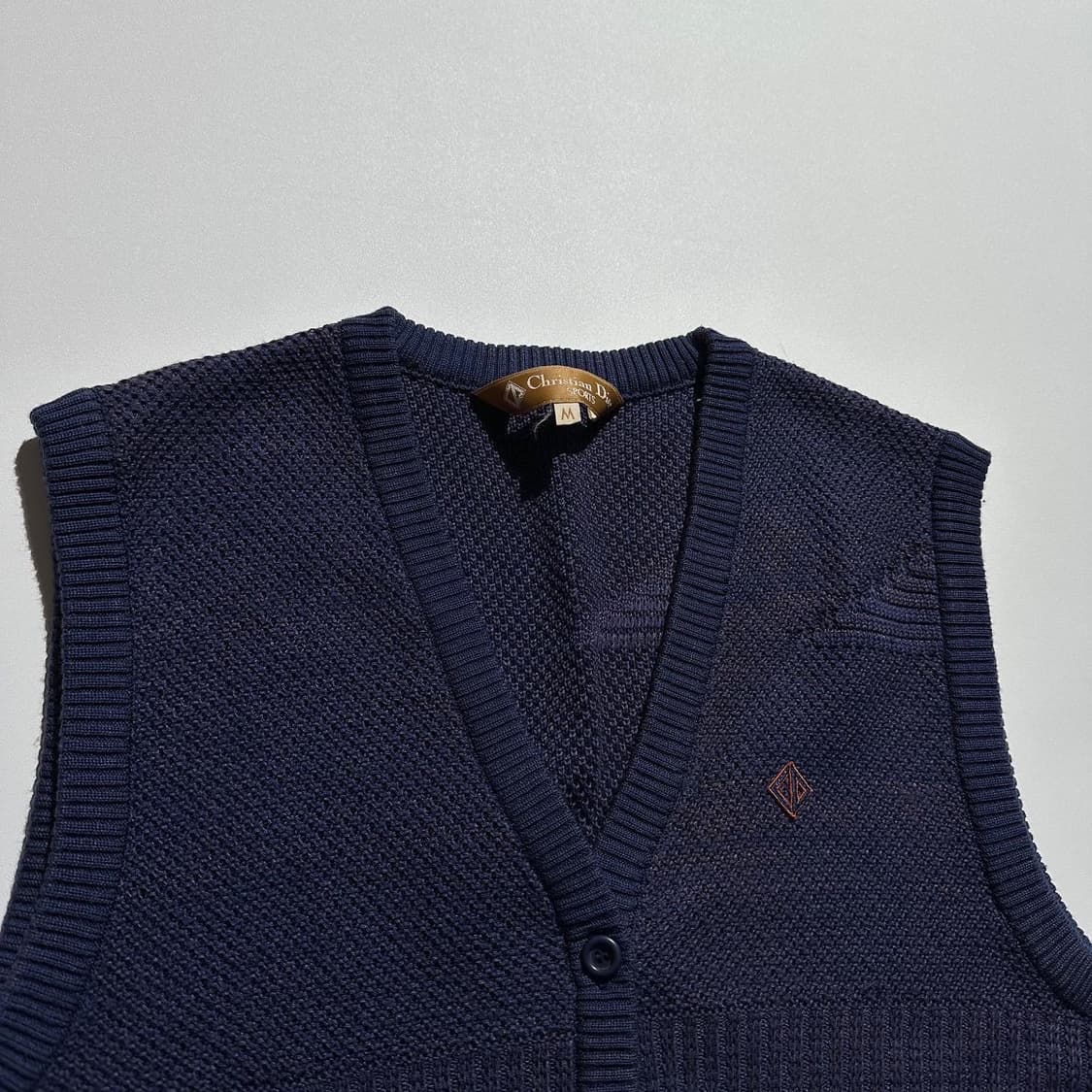 크리스챤 디올 로고 니트 베스트 가디건 상품이미지5