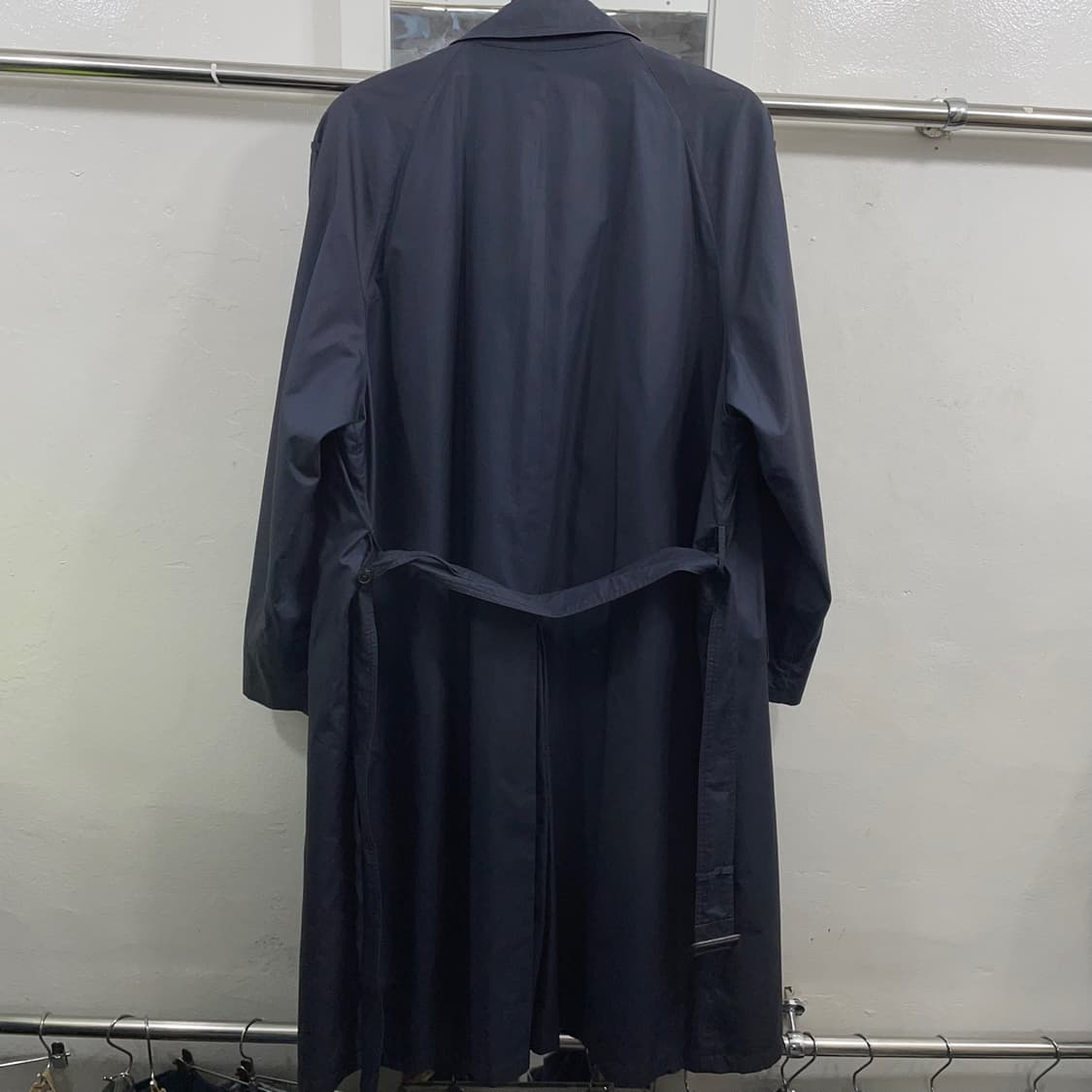 M 입생로랑 싱글 트렌치 롱코트 상품이미지5