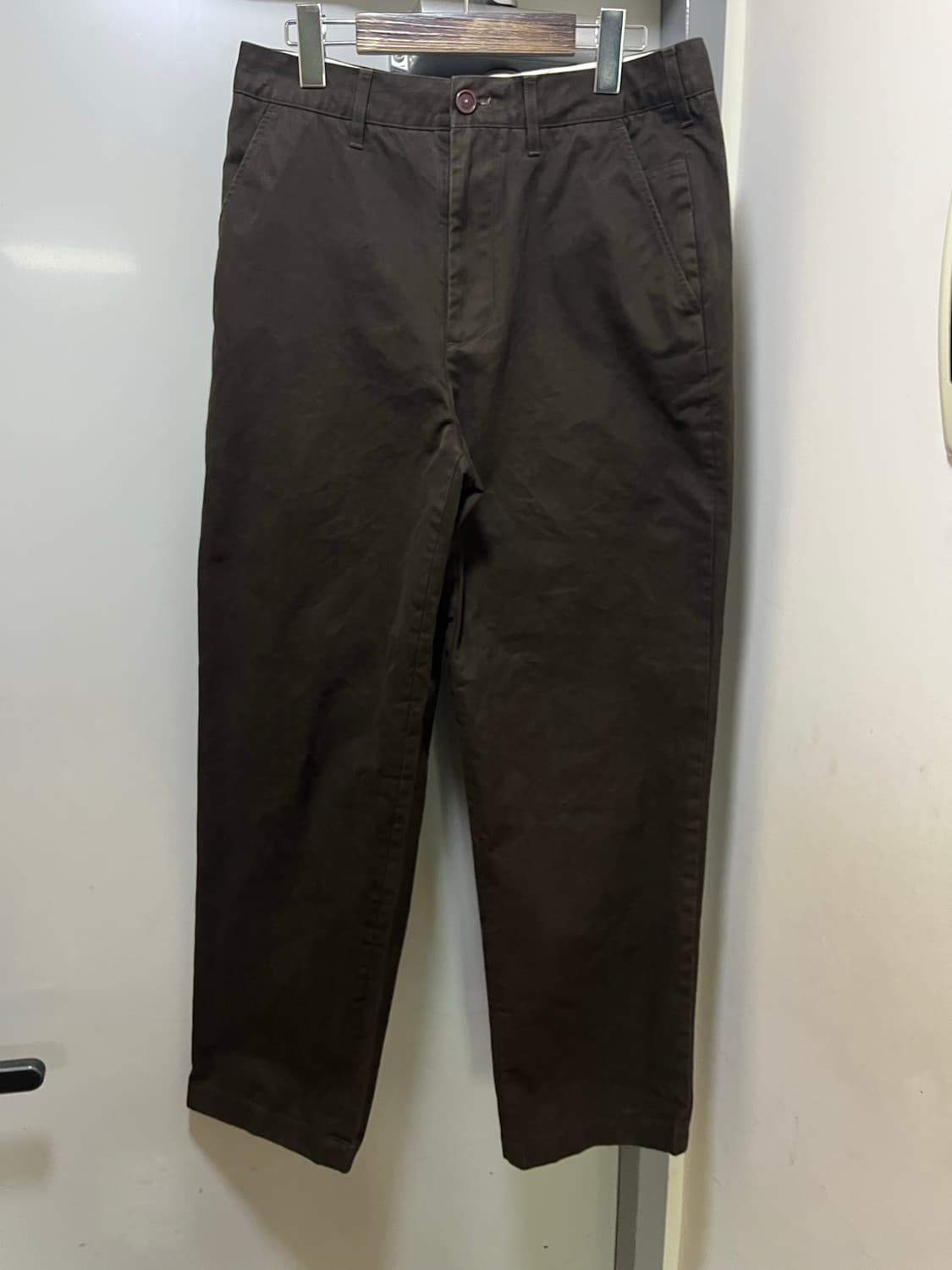 [M] 스티븐알란 루즈 스트레이트 치노팬츠 브라운 상품이미지6