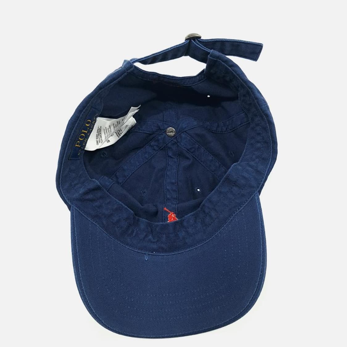 (HA041)59 폴로 네이비 레드 자수 볼 캡 모자 상품이미지4