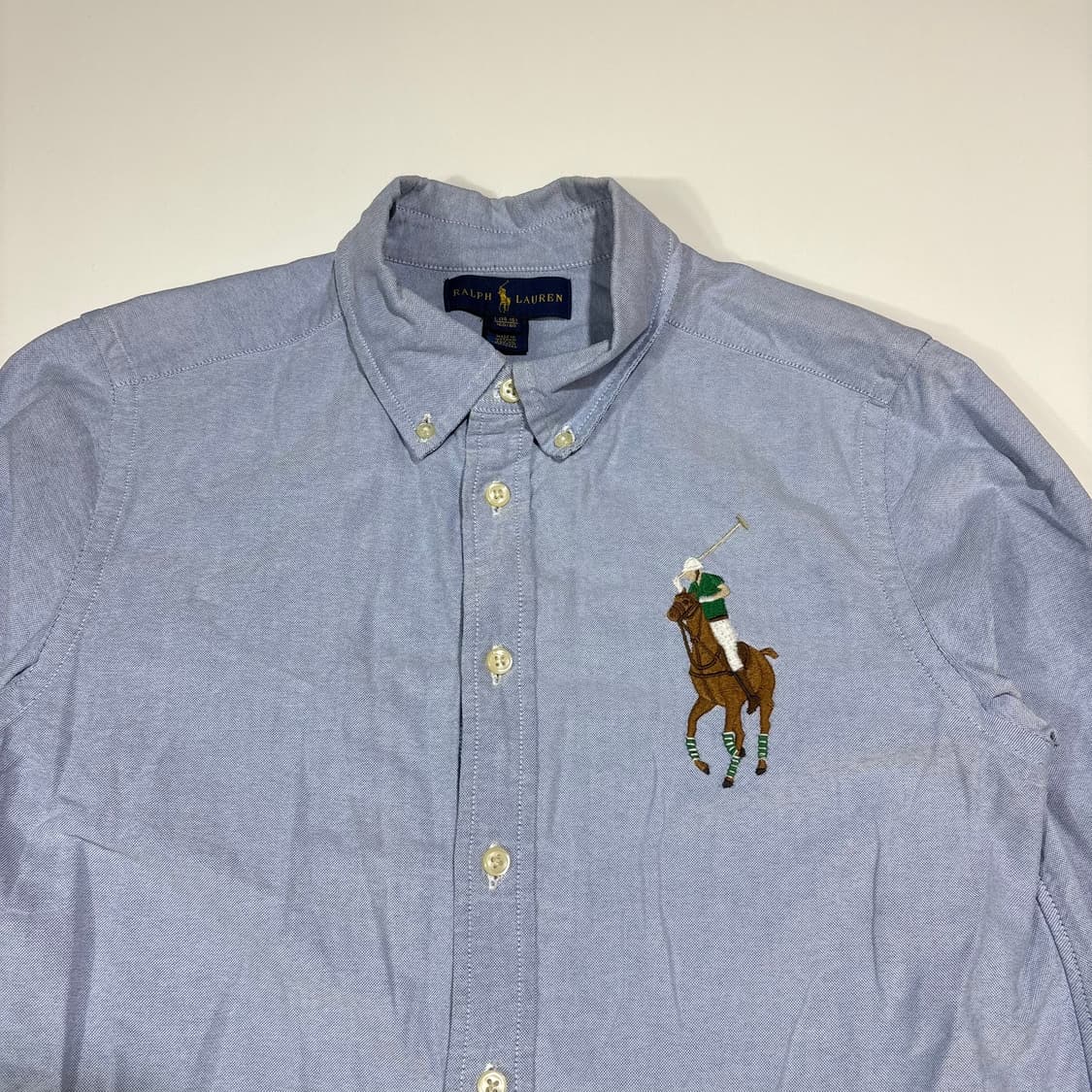 폴로랄프로렌 블루 빅포니 셔츠 상품이미지2