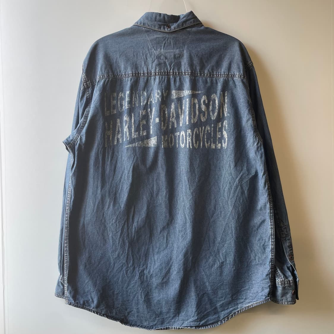 할리 데이비슨 데님 셔츠 상품이미지1