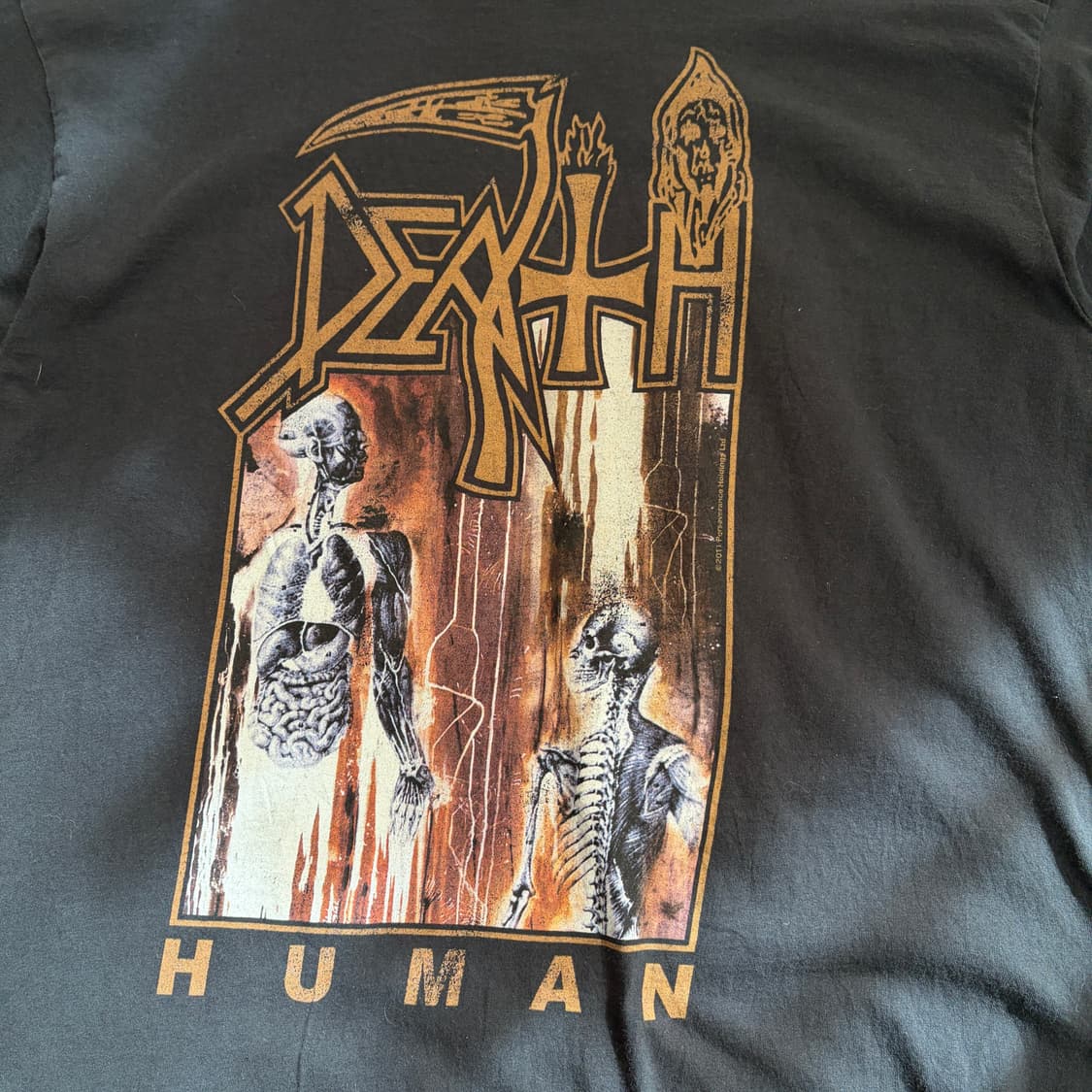 Death 데스 빈티지 Human 앨범커버 롱슬리브 L 상품이미지4